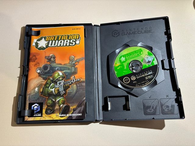 Battalion Wars GameCube PAL Manual ESP