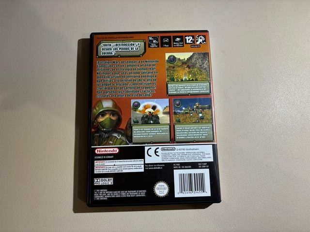 Battalion Wars GameCube PAL Manual ESP