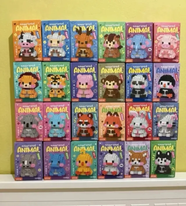 Mini bloco de montar rinoceronte