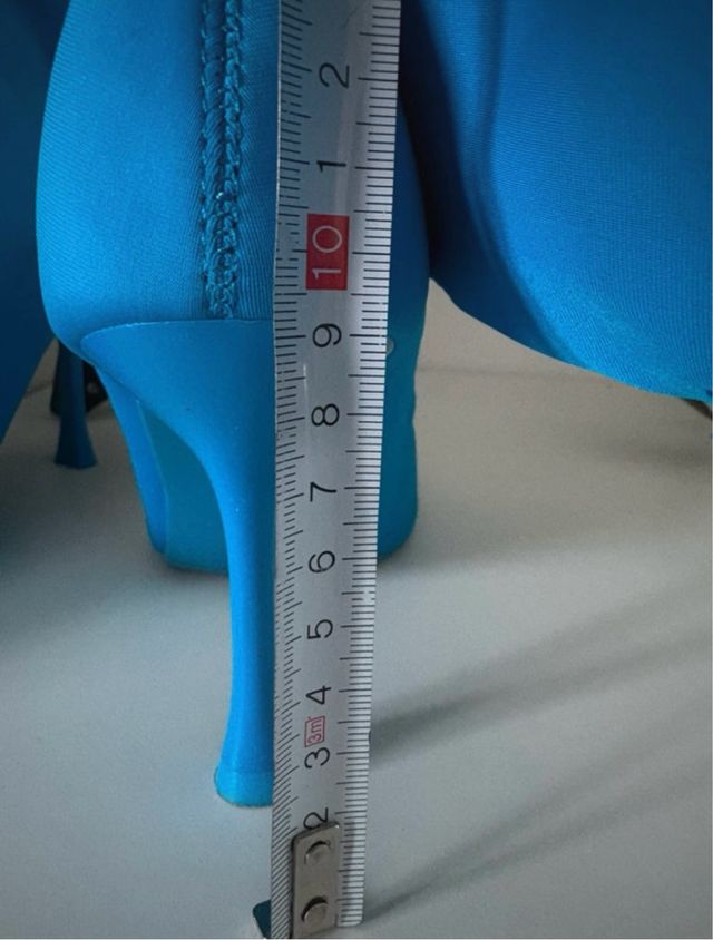 Botín azul klein talla 38