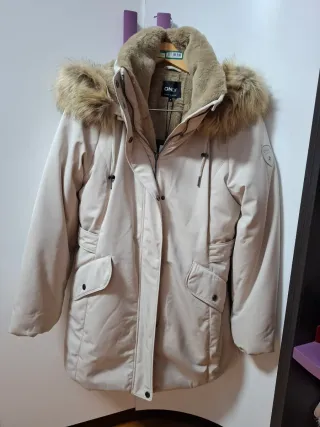 Parka Only Mujer Beige SIN ESTRENAR