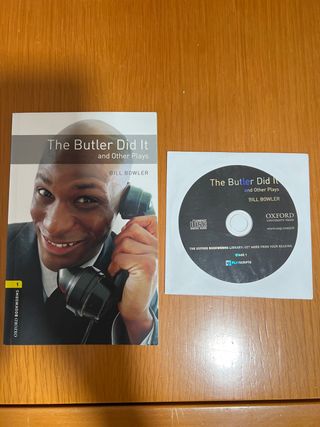 libro en inglés :The Buttler did it
