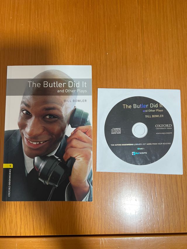 libro en inglés :The Buttler did it
