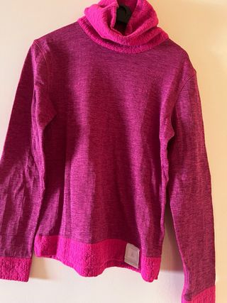 Camiseta térmica Decathlon reversible T.10-12