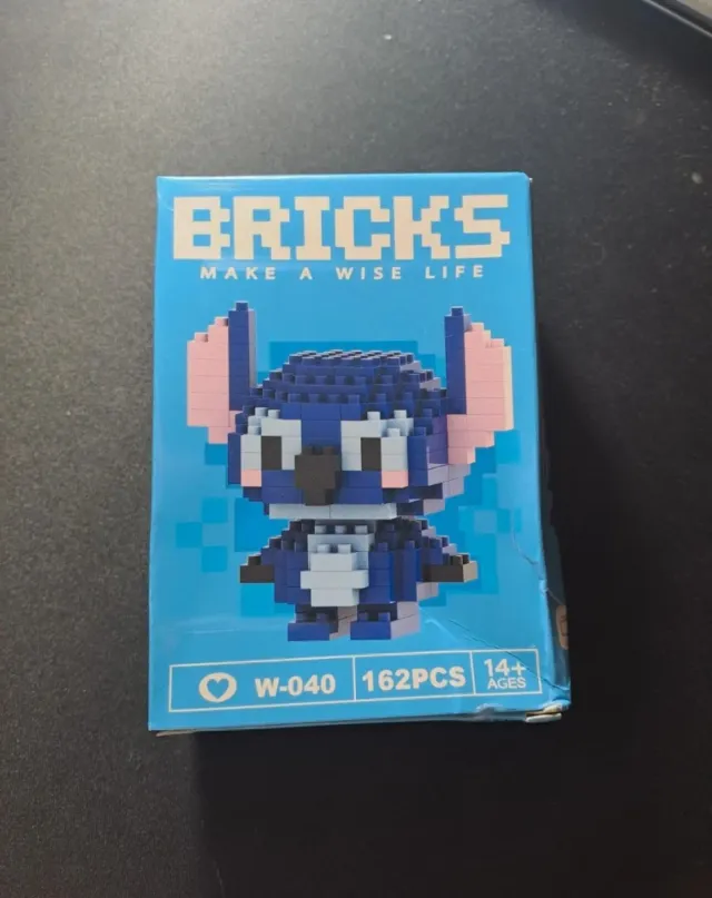 Mini Blocos de Montar Stitch