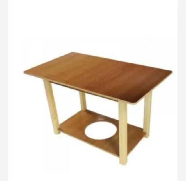 Mesa camilla de madera