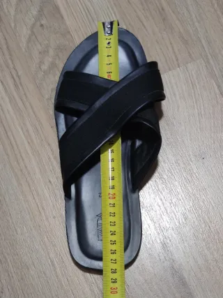 Sandalias Zara Negras Hombre