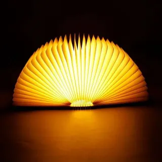 Lámpara Libro LED Plegable Creativa. NUEVA