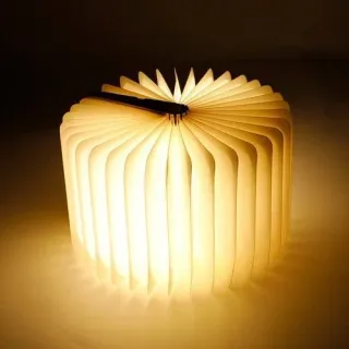 Lámpara Libro LED Plegable Creativa. NUEVA