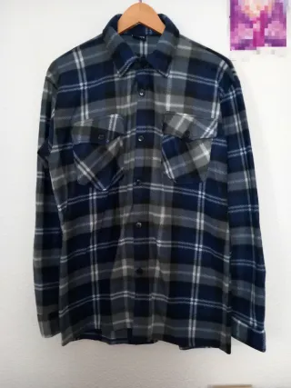Camisa Vintage Franela Hombre Talla L Nueva