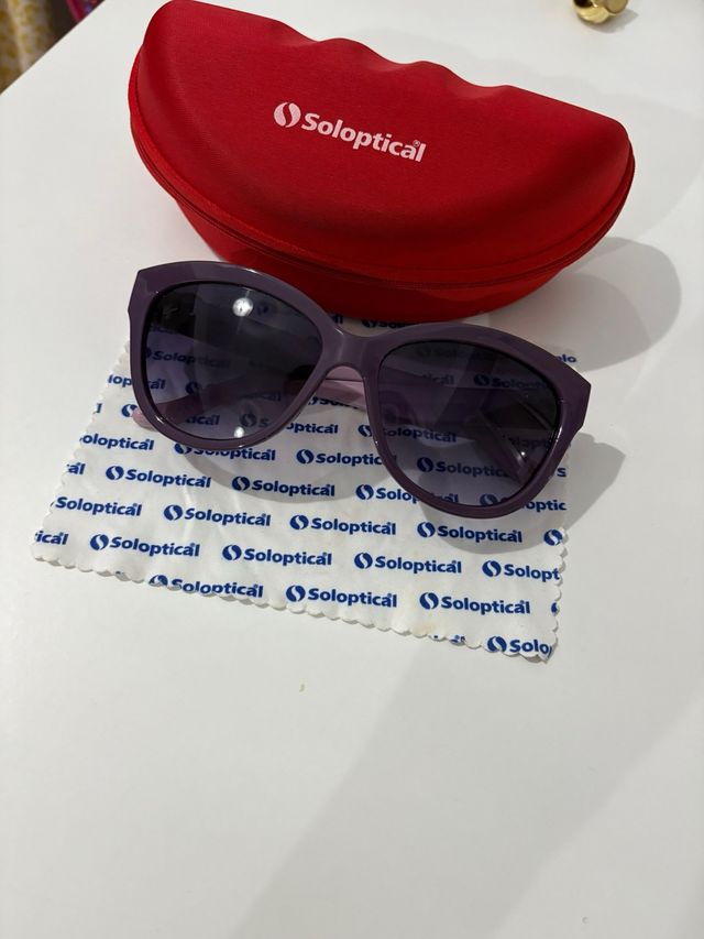 Occhiali da sole Soloptical lilla
