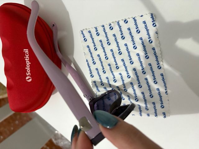 Occhiali da sole Soloptical lilla