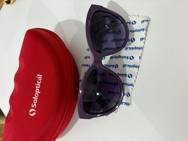 Occhiali da sole Soloptical lilla