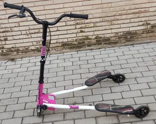 Patín 3 Ruedas Rosa