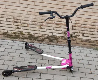 Patín 3 Ruedas Rosa