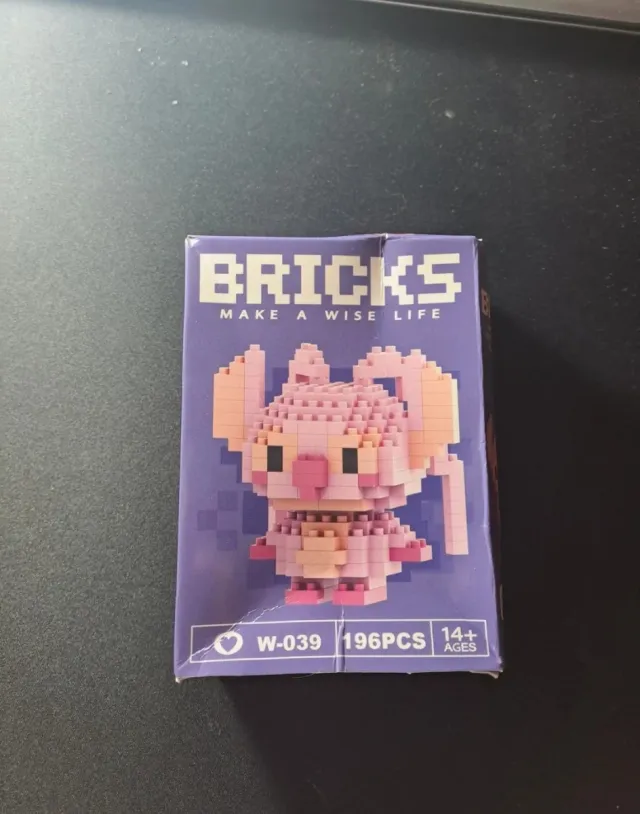 Mini Blocos de Montar Angel