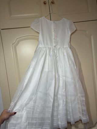 Vestido de Comunión Blanco roto talla 115