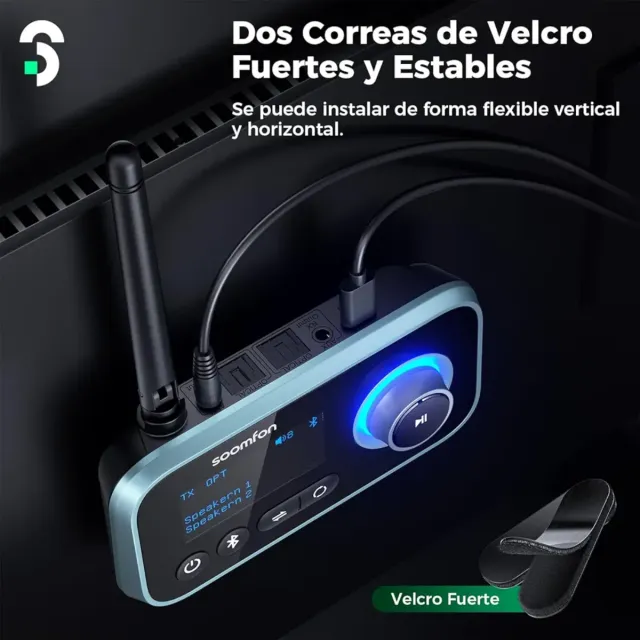 Transmisor Receptor Bluetooth Soomfon