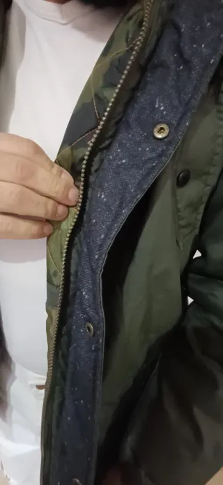 Giubbotto verde taglia M