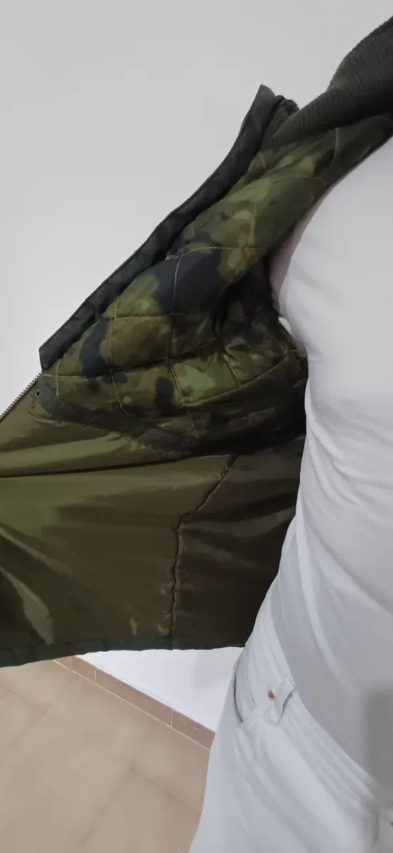 Giubbotto verde taglia M