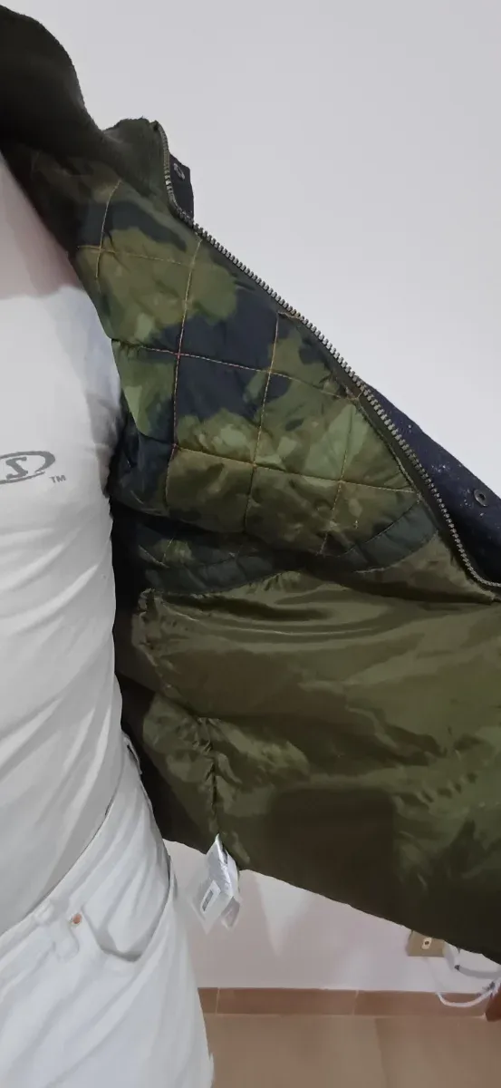 Giubbotto verde taglia M