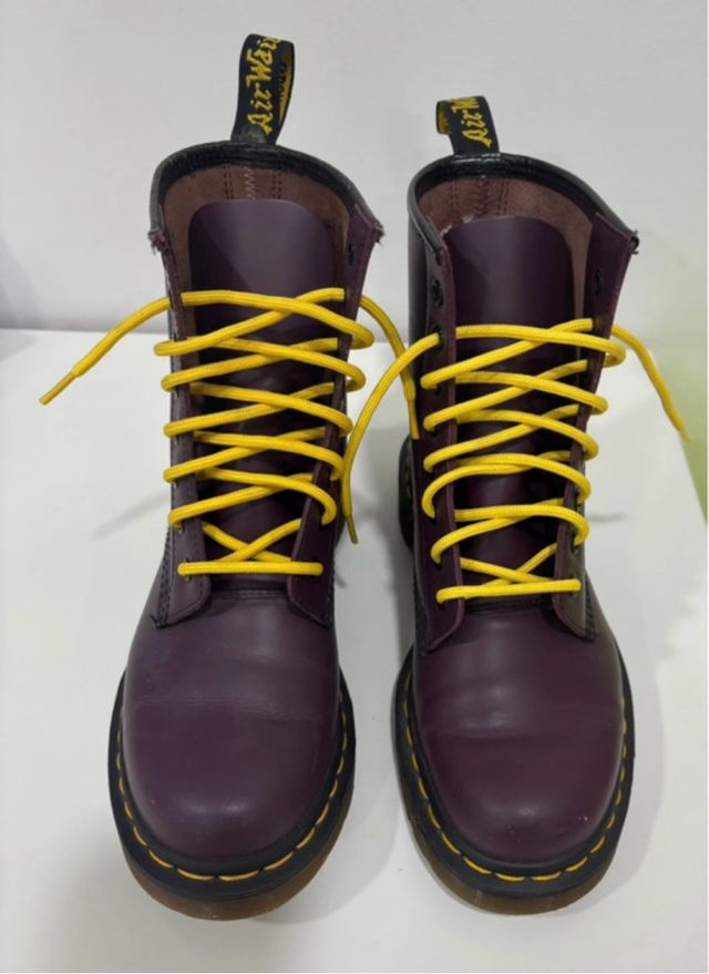 Botas Dr. Martens Piel Moradas Talla 37