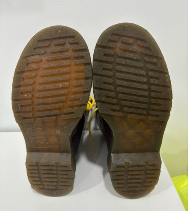 Botas Dr. Martens Piel Moradas Talla 37