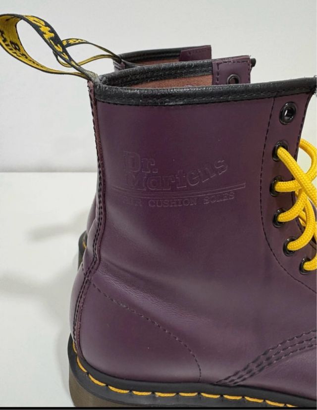 Botas Dr. Martens Piel Moradas Talla 37