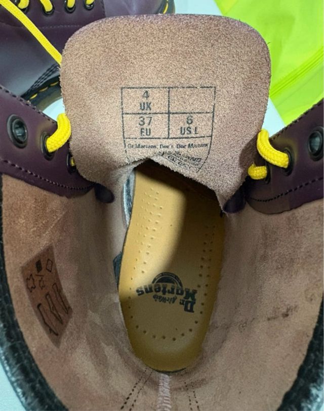 Botas Dr. Martens Piel Moradas Talla 37