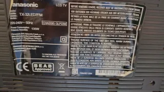 Televisión Panasonic Negra