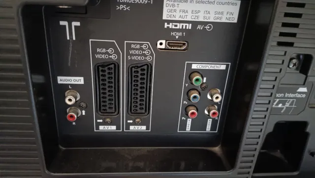 Televisión Panasonic Negra