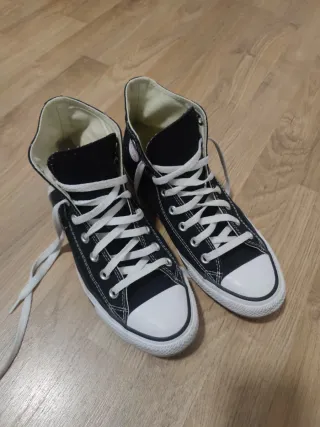 Zapatillas Converse All Star Negras Hombre