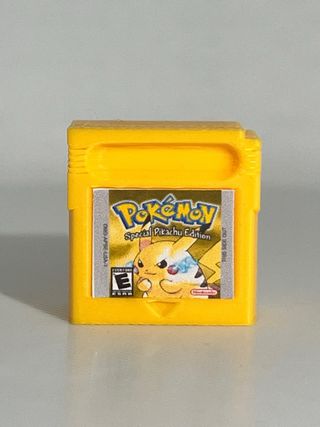Keycap Pokemon amarillo gameboy