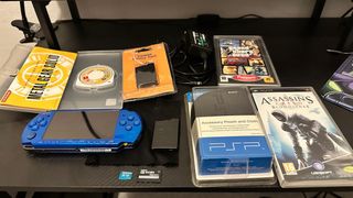 PSP 3000 Azul pack Juegos y Accesorios