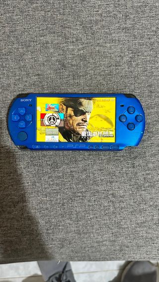 PSP 3000 Azul pack Juegos y Accesorios