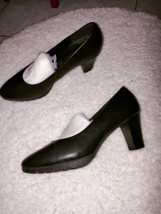 Zapatos de piel Carolina Boix negros