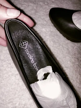 Zapatos de piel Carolina Boix negros