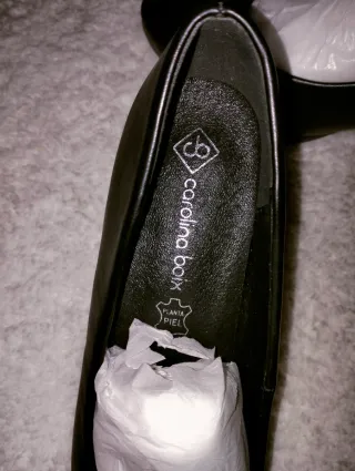 Zapatos de piel Carolina Boix negros