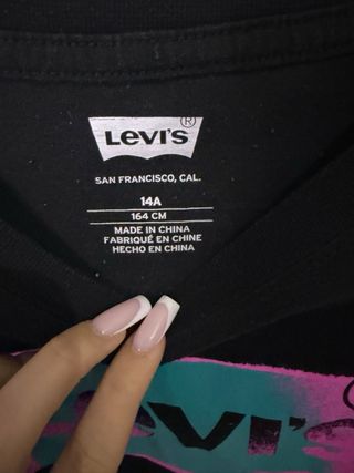 T-shirt Levi's Bambina Taglia 14 Anni