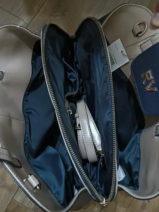 Bolso Azul Roberto Verino