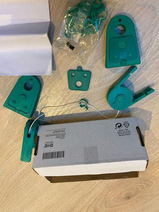 Tensor cortina Försynt Ikea verde