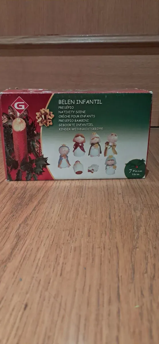 Belén figuras resina