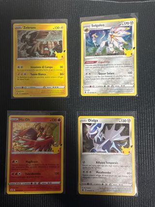 Lotto Carte Pokemon Celebrations 25th Anniversary