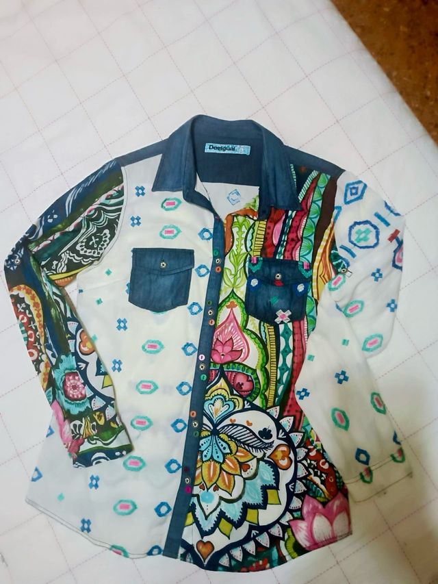 Camisa Desigual Multicolor Talla L