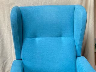 Butaca relax turquesa tela