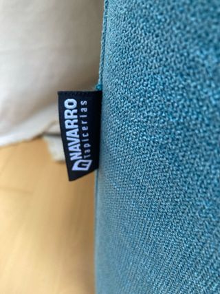 Butaca relax turquesa tela