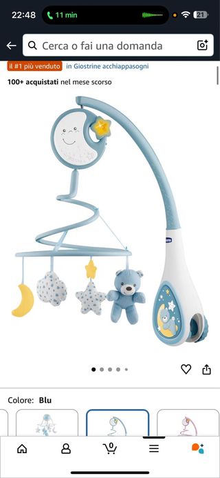 Chicco Next2Dreams Giostrina Neonato 3in1