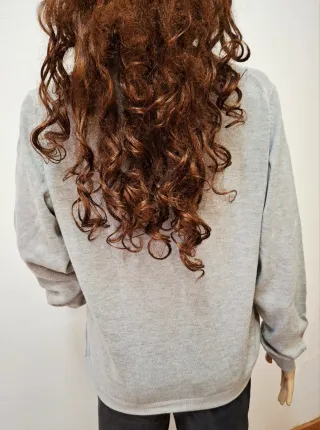 Jersey Polo Ralph Lauren Gris V-Neck