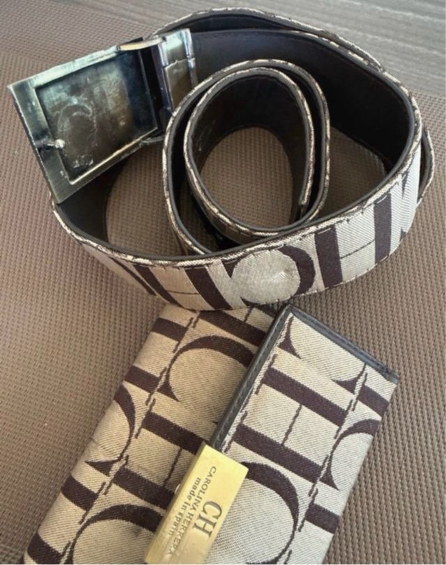 Conjunto Cinturón y Cartera
