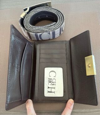 Conjunto Cinturón y Cartera